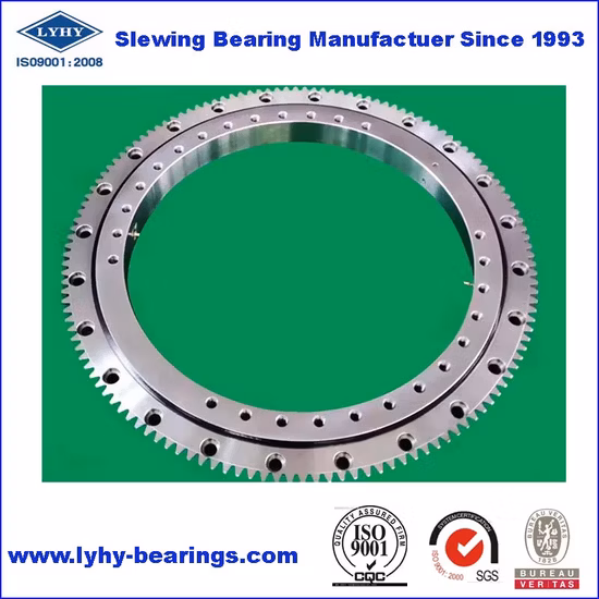 트럭 탑재 크레인용 소형 선회 링 베어링