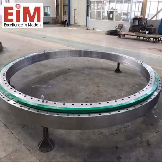 중국 제조업체 굴삭기 선회 베어링 및 턴테이블 베어링 선회 베어링 제조업체